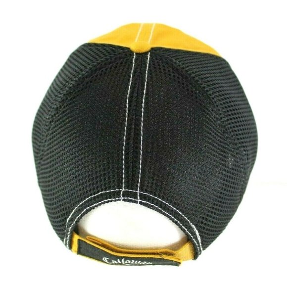 Callaway Golf Gold/Black Baseball Cap Adjustable - Picture 4 of 8